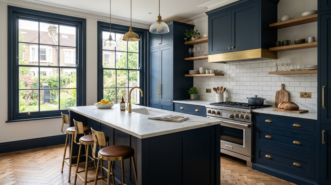 Bespoke Kitchen Cabinet Spray Painting Elevating London Homes