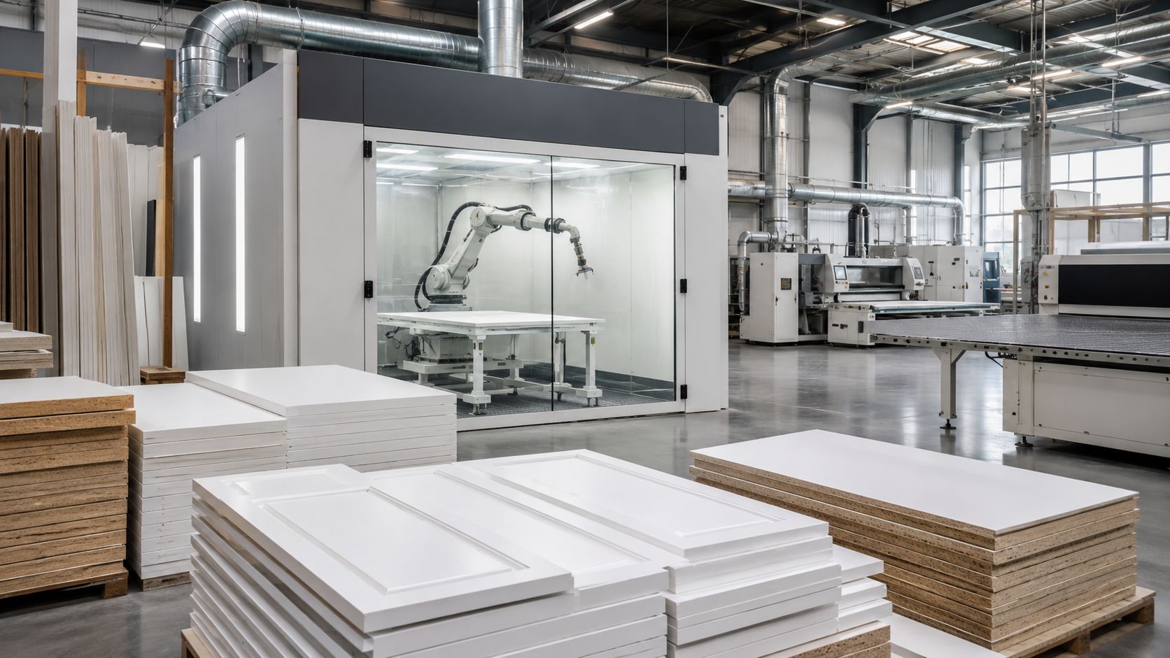 Expert Joinery Spray Finishing London From Workshop to Installation