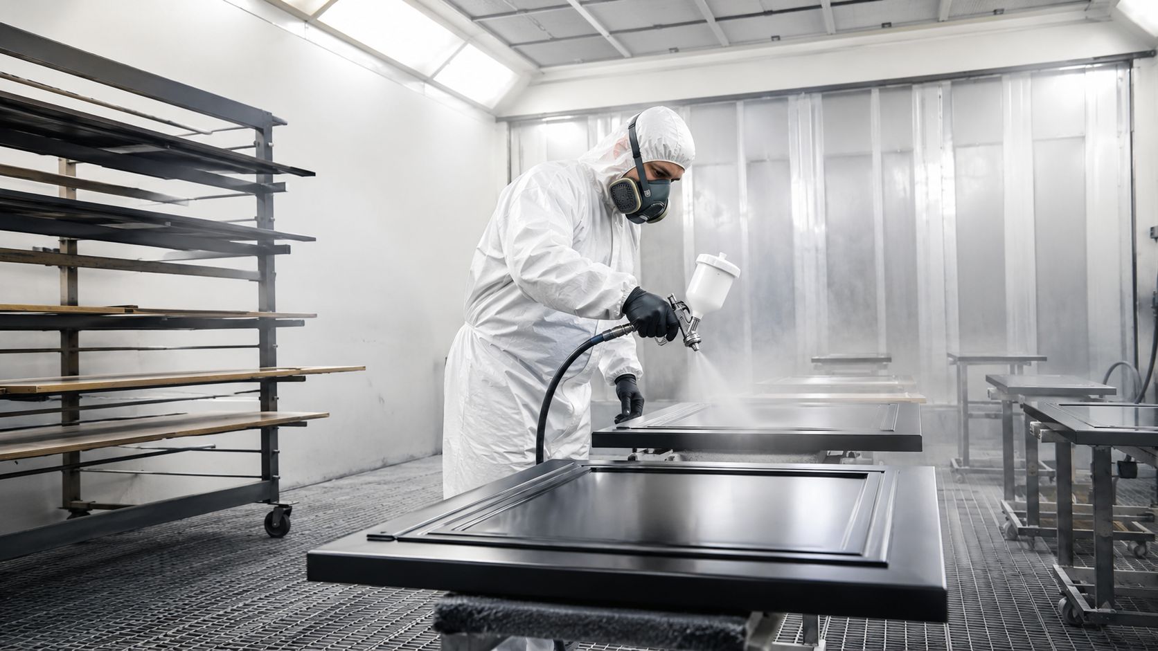 Industrial Spray Painting in London When Durability is Non-Negotiable